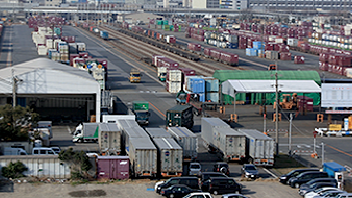 貨物駅ってどんな所 株式会社ジェイアール貨物 南関東ロジスティクス